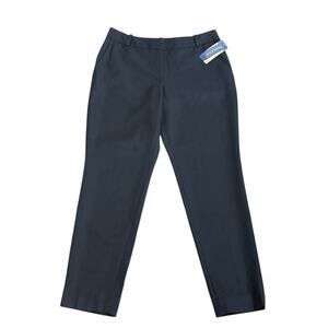 NWT Pendleton Updated Classic Lined Virgin Wool pants Sz 4 Petite Black Pockets